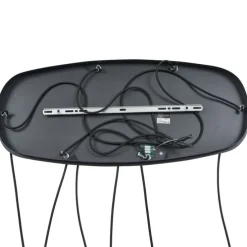 Moderne Hängelampe Schwarz 6-flammig - Biles