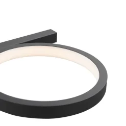 Moderne Hängelampe schwarz inkl. LED 3-stufig dimmbar 5-flammig - Vivé