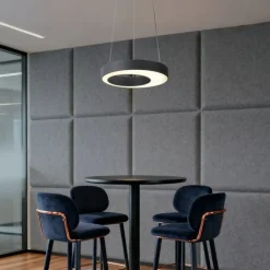 Moderne Hängelampe schwarz 35cm 3-Stufen-Dimmbar - Organici