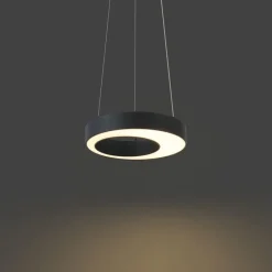 Moderne Hängelampe schwarz 35cm 3-Stufen-Dimmbar - Organici