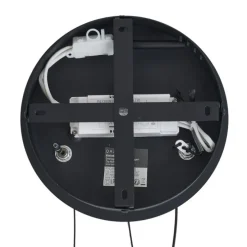 Moderne Hängelampe schwarz 59cm inkl. LED 3-Stufen-Dimmbar - Anello Chandelier