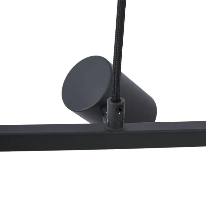 Moderne Hängelampe schwarz 6-flammig - Jeana Straight