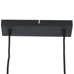 Moderne Hängelampe schwarz 6-flammig - Jeana Straight