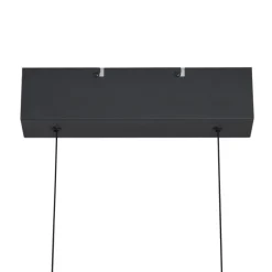 Moderne Hängelampe schwarz inkl. LED 3-Stufen-Dimmbar Easylift - Straight