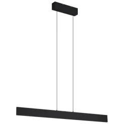 Moderne Hängelampe schwarz inkl. LED 3-Stufen-Dimmbar Easylift - Straight