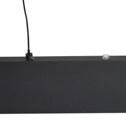 Moderne Hängelampe schwarz inkl. LED 3-Stufen-Dimmbar Easylift - Straight
