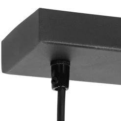 Moderne Hängelampe schwarz 5-flammig - Jeana