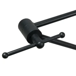 Moderne Hängelampe schwarz ohne Lampenschirm - Blitz I