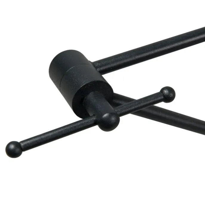 Moderne Hängelampe schwarz ohne Lampenschirm - Blitz I