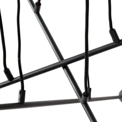 Moderne Hängelampe schwarz 80 cm 6 Lichter - Sydney