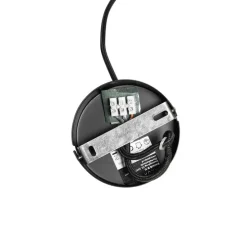 Moderne Hängelampe schwarz mit Milchglas 6 Lichter - Monaco