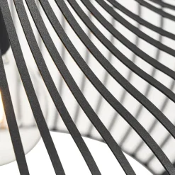 Moderne Hängelampe schwarz 48 cm - Sapphira