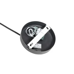 Moderne Hängelampe schwarz 48 cm - Sapphira