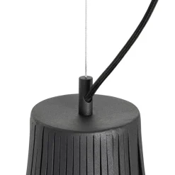 Moderne Hängelampe schwarz 48 cm - Sapphira