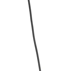 Moderne Hängelampe Schwarz mit grauem Glas 20cm - Pallon