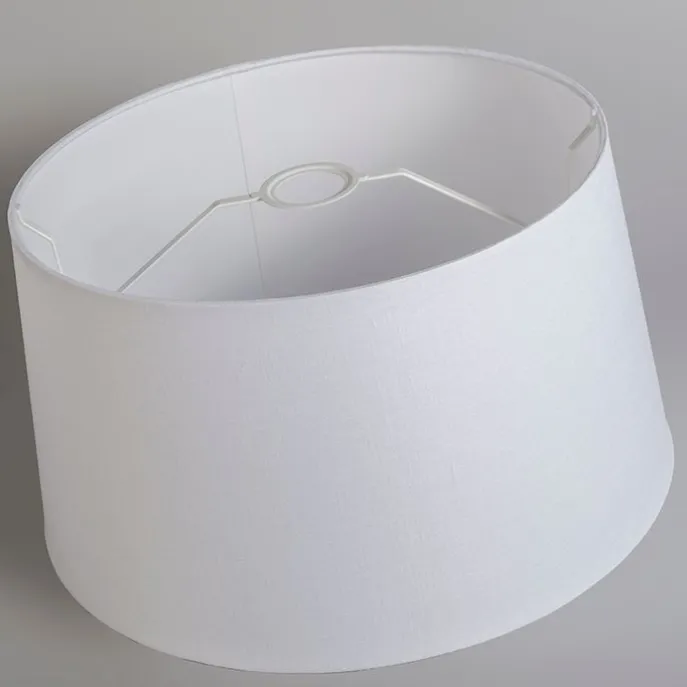 Moderne Hängelampe schwarz mit weißem Schirm 45 cm - Pendel