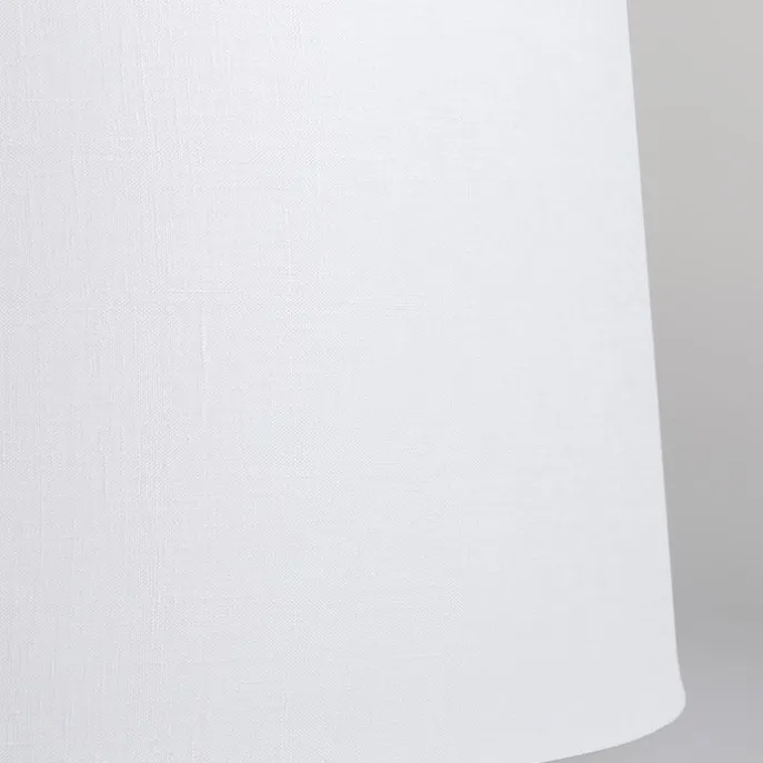 Moderne Hängelampe schwarz mit weißem Schirm 45 cm - Pendel