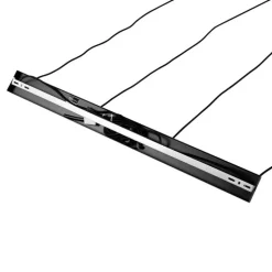 Moderne Hängelampe schwarz mit Opalglas 4-flammig - Drop