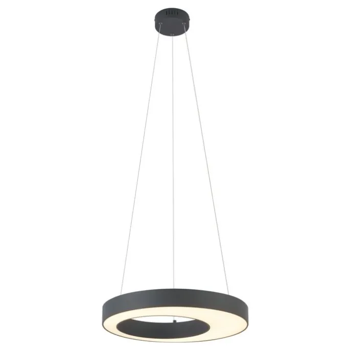 Moderne Hängelampe schwarz 50cm inkl. LED 3-Stufen-Dimmbar - Organici