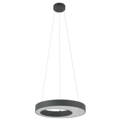 Moderne Hängelampe schwarz 50cm inkl. LED 3-Stufen-Dimmbar - Organici