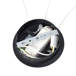 Moderne Hängelampe schwarz 74 cm inkl. LED - Rowan