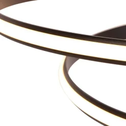 Moderne Hängelampe schwarz 74 cm inkl. LED - Rowan