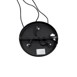 Moderne Hängelampe schwarz 3-flammig - Stream