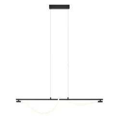 Moderne Hängelampe schwarz inkl. LED 3-Stufen-Dimmbar - Twirl