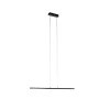 Moderne Hängelampe schwarz 90 cm inkl. LED - Banda