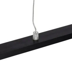 Moderne Hängelampe schwarz 90 cm inkl. LED - Banda