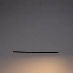 Moderne Hängelampe schwarz 90 cm inkl. LED - Banda