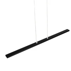 Moderne Hängelampe schwarz 90 cm inkl. LED - Banda