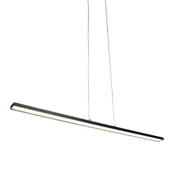 Moderne Hängelampe schwarz 90 cm inkl. LED - Banda