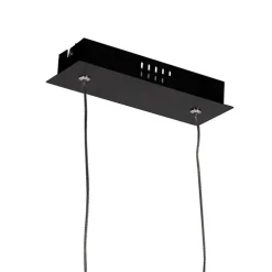Moderne Hängelampe schwarz 90 cm inkl. LED - Banda