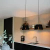 Moderne Hängelampe Schwarz 2-Lichter - Lofty