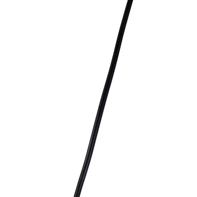 Moderne Hängelampe schwarz mit Taupe und Beige 6-flammig - Stream