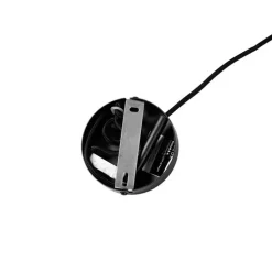 Moderne Hängelampe schwarz mit Opalglas - Drop