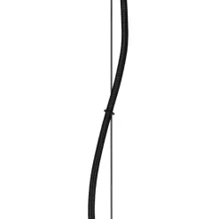 Moderne Hängelampe schwarz mit Rauchglas - Stavelot