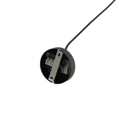 Moderne Hängelampe schwarz - Stoff