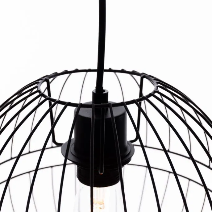Moderne Hängelampe schwarz 3-flammig - Sphaera