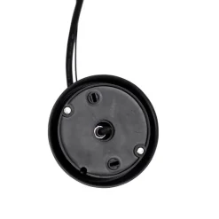 Moderne Hängelampe Schwarz mit Glas IP44 - Jarra