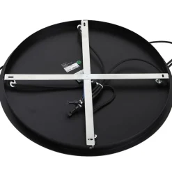 Moderne Hängelampe schwarz mit Rauchglas - Jia