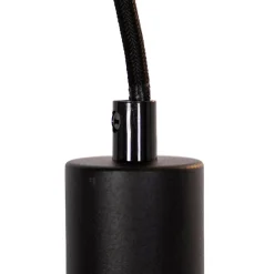 Moderne Hängelampe schwarz 35 cm 5-Licht - Facil