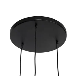 Moderne Hängelampe schwarz 3-flammig - Zoë