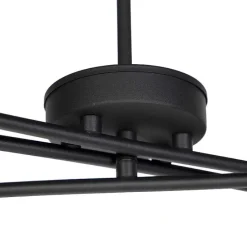 Moderne Hängelampe schwarz verstellbar 6-flammig – Lofty