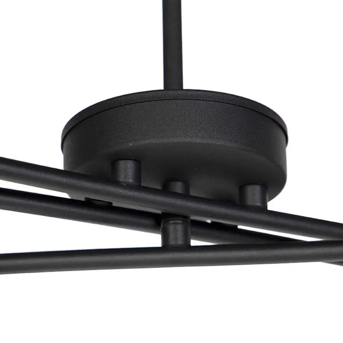 Moderne Hängelampe schwarz verstellbar 6-flammig – Lofty