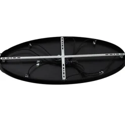 Moderne Hängelampe Schwarz mit Rauchglas 9-flammig - Jia