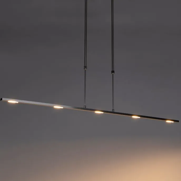 Moderne Hängelampe Stahl inkl. LED, verstellbar - Bold