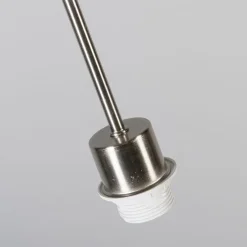 Moderne Hängelampe Stahl mit Schirm 45 cm schwarz - Combi 1