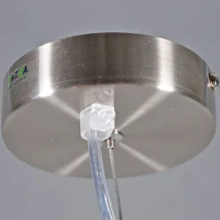 Moderne Hängelampe Stahl mit Schirm 45 cm taupe - Cappo 1